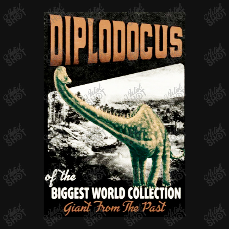 Diplodocus Retro Art   The Biggest World Collectio Graphic T-shirt | Artistshot