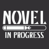 Novel In Progress Writers Gift Vintage Hoodie | Artistshot