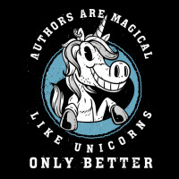 Authors Magical Unicorns Better Book Author 70s Pocket T-shirt | Artistshot