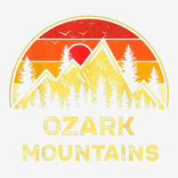 Vintage Ozark Mountains Arkansas Ar Hiking Mountai Adjustable Cap | Artistshot