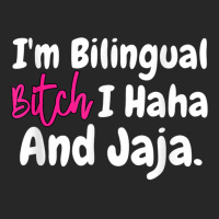 I'm Bilingual Bitch I Haha And Jaja T Shirt Women's Pajamas Set | Artistshot