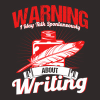 Writing A Novel Novelist Writer Nature Racerback Tank | Artistshot