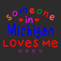 Kids Someone In Michigan Loves Me Kids Boys Girls Exclusive T-shirt | Artistshot