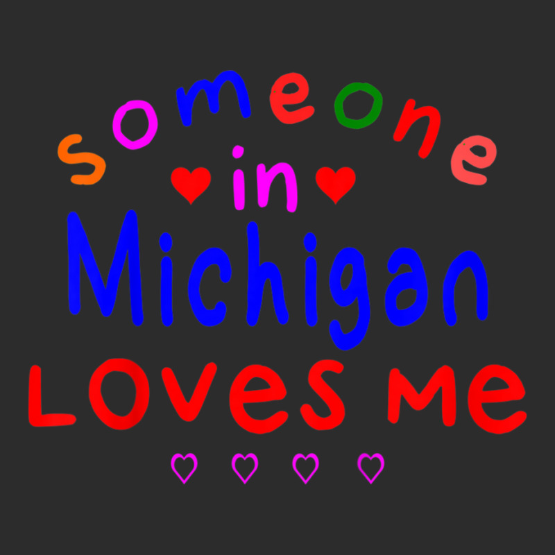 Kids Someone In Michigan Loves Me Kids Boys Girls Exclusive T-shirt | Artistshot