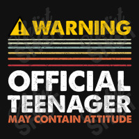 13 Birthday Official Teenager Boy Metal Print Vertical | Artistshot