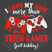 Valentine Day Gamer I Love Mom Boy Teen Men Vintage T-shirt | Artistshot