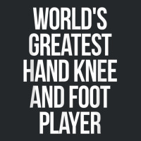 World's Greatest Hand Knee And Foot Player Card Ga Crewneck Sweatshirt | Artistshot