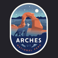 Arches National Park Unisex Sherpa-lined Denim Jacket | Artistshot