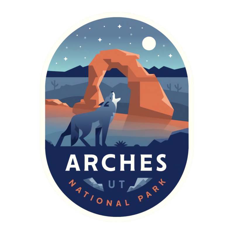 Arches National Park Stainless Steel Water Bottle | Artistshot