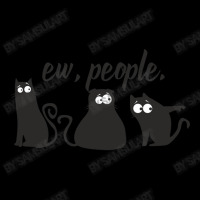 Ew People Three Black Cats Funny Sarcastic Quote Legging | Artistshot