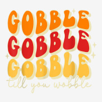 Gobble Till You Wobble, Thanksgiving, Retro T Shir Baby Beanies | Artistshot