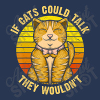 If Cats Could Talk They Wouldn't Ladies Denim Jacket | Artistshot