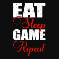 Limited Edition Eat, Sleep, Game And Repeat-cwobu Crop Top | Artistshot