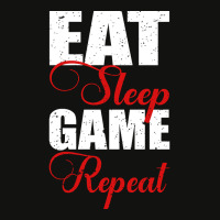 Limited Edition Eat, Sleep, Game And Repeat-cwobu Scorecard Crop Tee | Artistshot