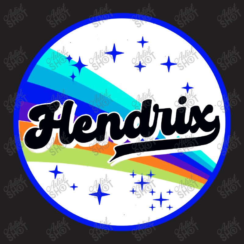 Hendrix Rainbow In Space Vintage T-shirt | Artistshot