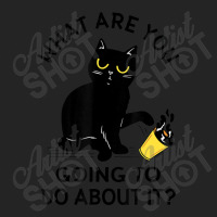 Sarcastic Outfit Angry Black Cat 3/4 Sleeve Shirt | Artistshot