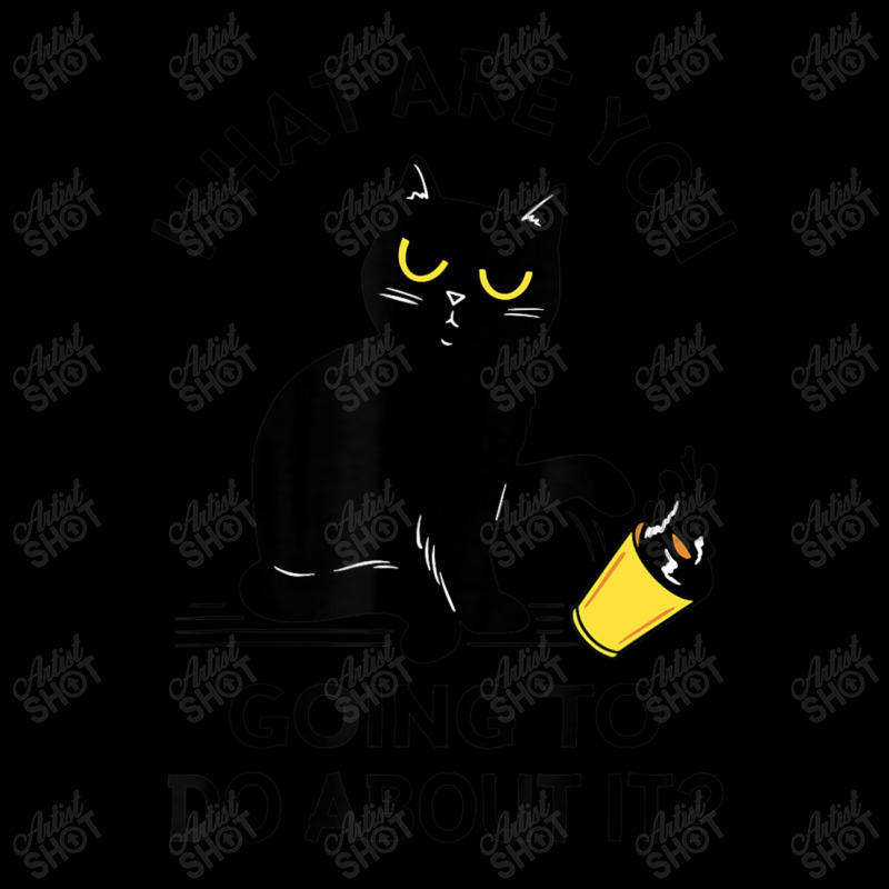 Sarcastic Outfit Angry Black Cat Zipper Hoodie | Artistshot