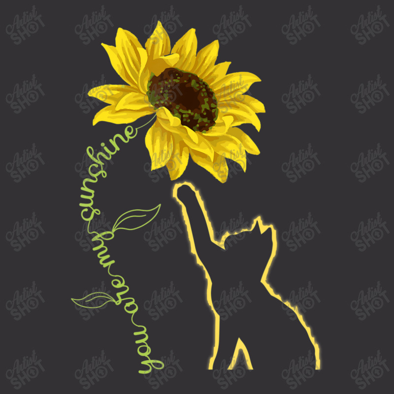 Cute Cat Sunshine Plants Vintage Short | Artistshot