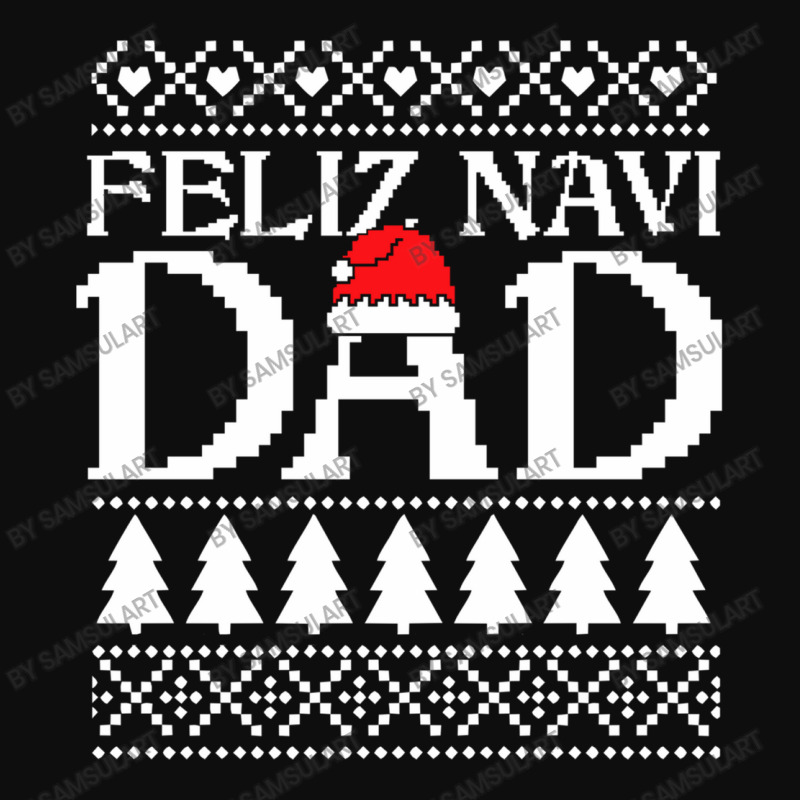 Feliz Navi Dad Hispanic Ugly Christmas Sweater Funny Gift For Latin Fa Crop Top by SamsulArt | Artistshot