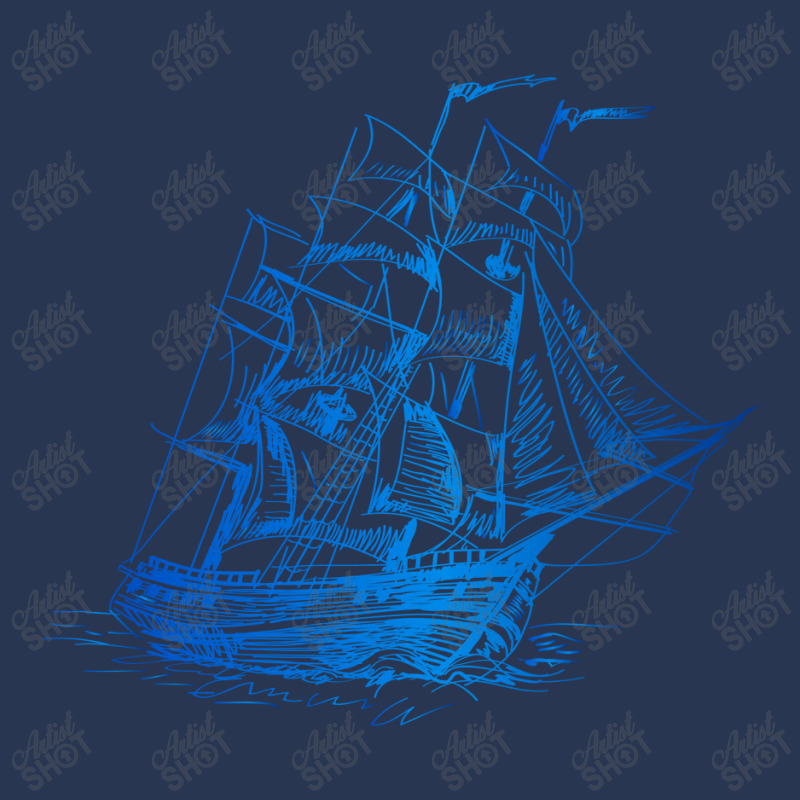 Sailing Ship Men Denim Jacket | Artistshot