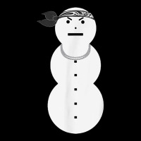 Angry Snowman With A Silver Necklace T Shirt Maternity Scoop Neck T-shirt | Artistshot