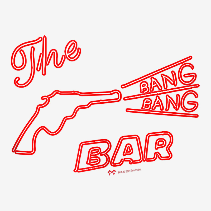 Twin Peaks Bang Bang Bar Tank Top Drawstring Bags | Artistshot