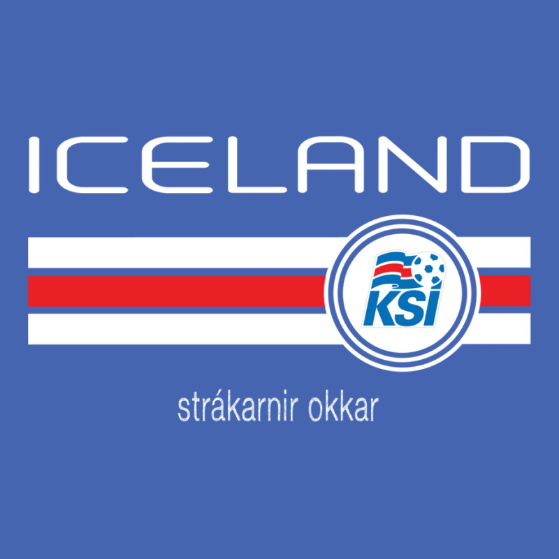 Football   Iceland (home Blue) Zipper Hoodie by dugreprudens | Artistshot