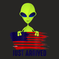 Alien Just Arrived   Alien Shirt Gift For Alien Lo Ladies Fitted T-shirt | Artistshot