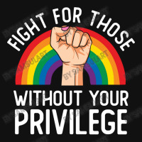 Fight For Those Without Your Privilege Lgbt Rainbow Civil Rights Inspi Baby Beanies | Artistshot