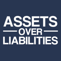 Assets Over Liabilities Accountant Sweatshirt Ladies Denim Jacket | Artistshot