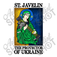 Saint Javelin Protector Of Support V-neck Tee | Artistshot