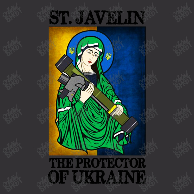 Saint Javelin Protector Of Support Vintage Hoodie | Artistshot