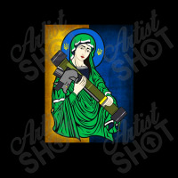 Saint Javelin Protector Of Support Fleece Short | Artistshot