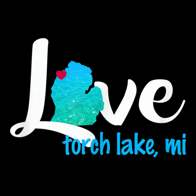 Torch Lake Traverse City Michigan Love T Shirt Adjustable Cap | Artistshot