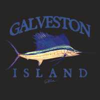 Jcombs Galveston Island, Tx, Vintage Sailfish T Sh Ladies Fitted T-shirt | Artistshot