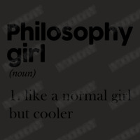 Philosophy Girl Ladies Fitted T-shirt | Artistshot