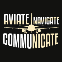 Aviate Navigate Communicate Quote Scorecard Crop Tee | Artistshot