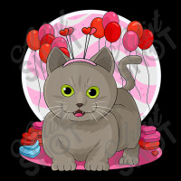 Munchkin Cat Heart Valentine Day Decor Pocket T-shirt | Artistshot