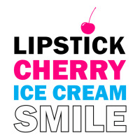 Lipstick Cherry Retro V-neck Tee | Artistshot