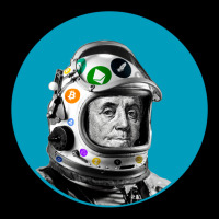 Crypto Benjamin  Cyber Space Astronaut Miner Legging | Artistshot