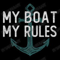 Funny Boating My Boat My Rules Vintage Anchor Sailing Humor Gift For B Pocket T-shirt | Artistshot