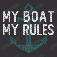 Funny Boating My Boat My Rules Vintage Anchor Sailing Humor Gift For B Vintage Short | Artistshot