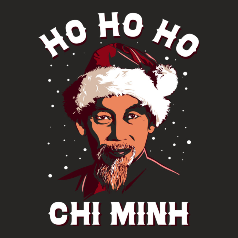 Christmas, Ho Chi Minh, Propaganda Communism, Gift Ladies Fitted T-Shirt by gabuya | Artistshot