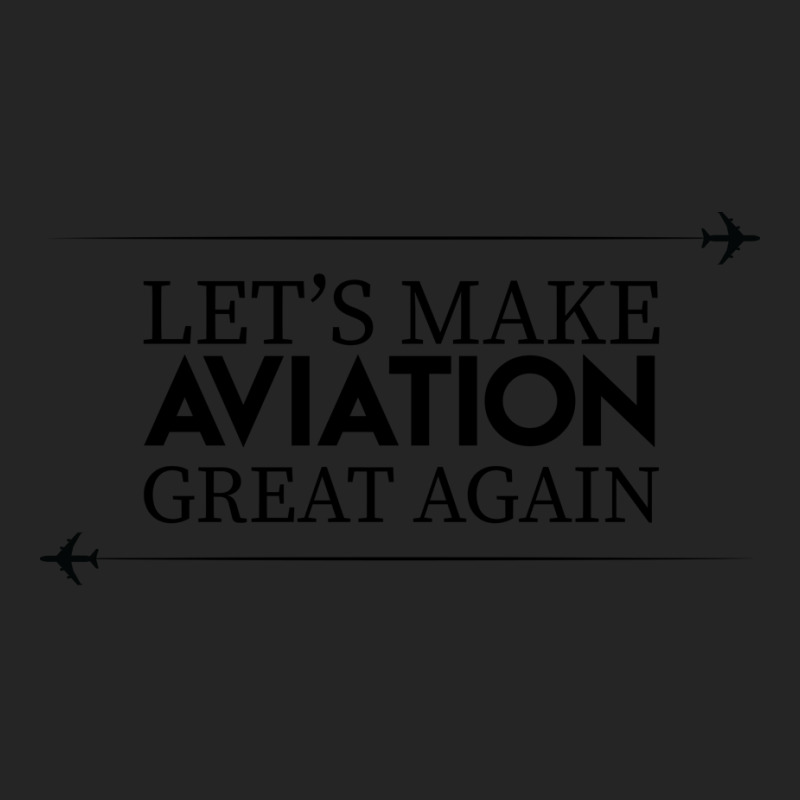 Lets Make Aviation Great Again Black Design Stars Unisex Hoodie | Artistshot