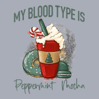 My Blood Type Is Peppermint Mocha Cookie Christmas Tank Dress | Artistshot