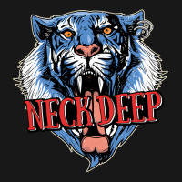 Neck Deep   Tiger Flannel Shirt | Artistshot