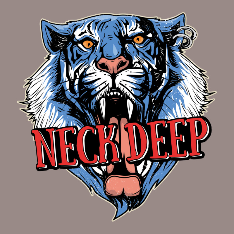 Neck Deep   Tiger Vintage T-Shirt by dallycoplina | Artistshot