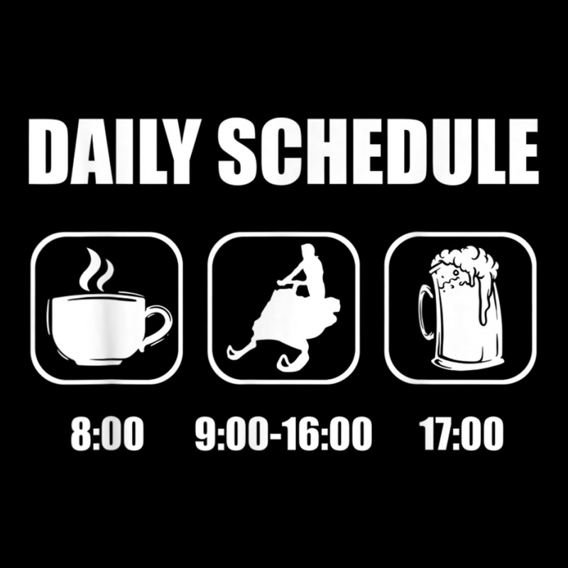 Snowmobile Sledding Snow   Daily Schedule Snowmobi Pocket T-shirt | Artistshot