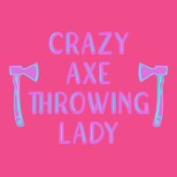 Crazy Axe Throwing Lady Boy Crewneck Sweatshirt | Artistshot