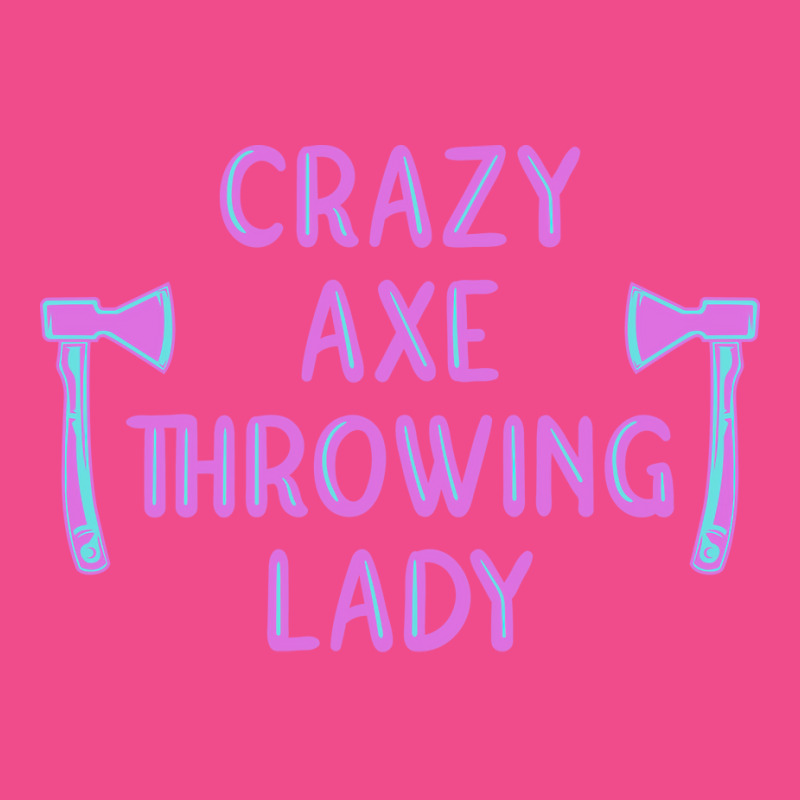 Crazy Axe Throwing Lady Boy Crewneck Sweatshirt by cransazumac | Artistshot